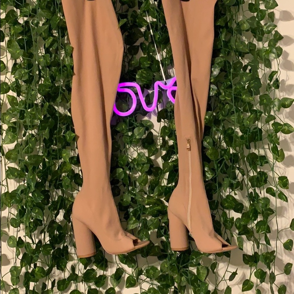 Knee-high boots